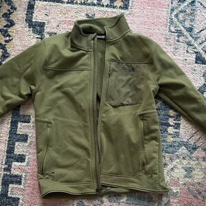 Olive Green Fleece Sitka Jacket